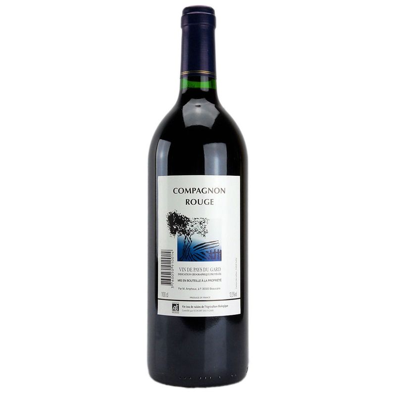 Weinhandel Wolfram Lambrecht COMPAGNON ROUGE IGP Vin de Pays du Gard, Domaine de Tavernel, Erzeugerabfüllung - Produktbild