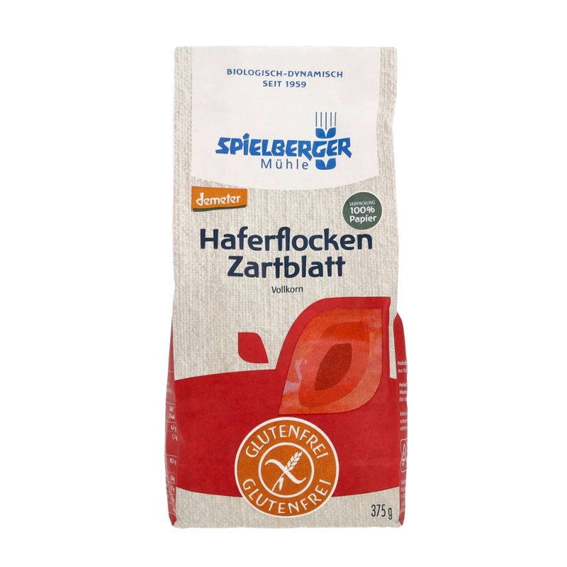 Spielberger Mühle Haferflocken Zartblatt, glutenfrei, demeter - Produktbild