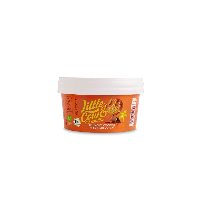 Little Cow & Cookies Little Cow & Cookies Crunchy Cookies & Butterscotch 100ml - Produktbild