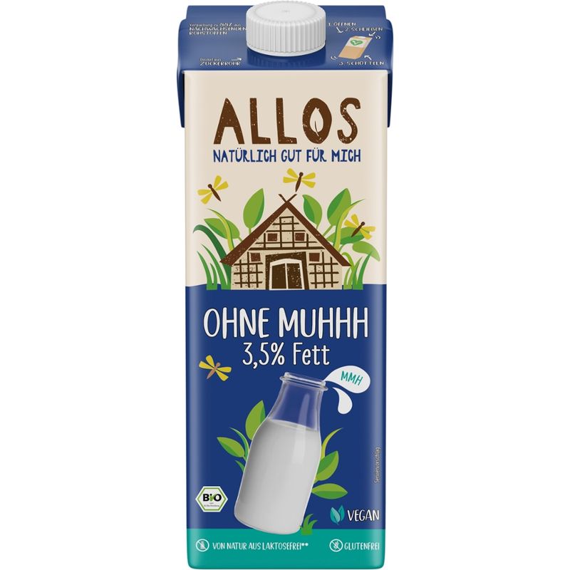 Allos Ohne Muhhh Drink 3,5% Fett - Produktbild