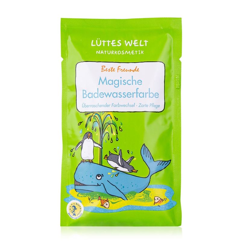 Lüttes Welt Naturkosmetik Magische Badewasserfarbe "Beste Freunde", - Produktbild