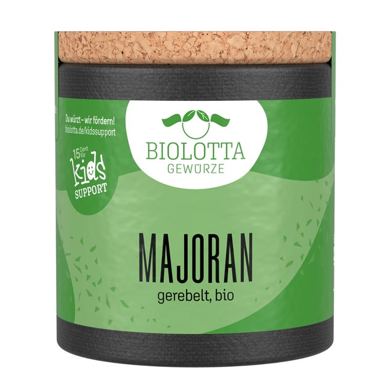 Biolotta Biolotta Korkdose Majoran gerebelt, bio - Produktbild