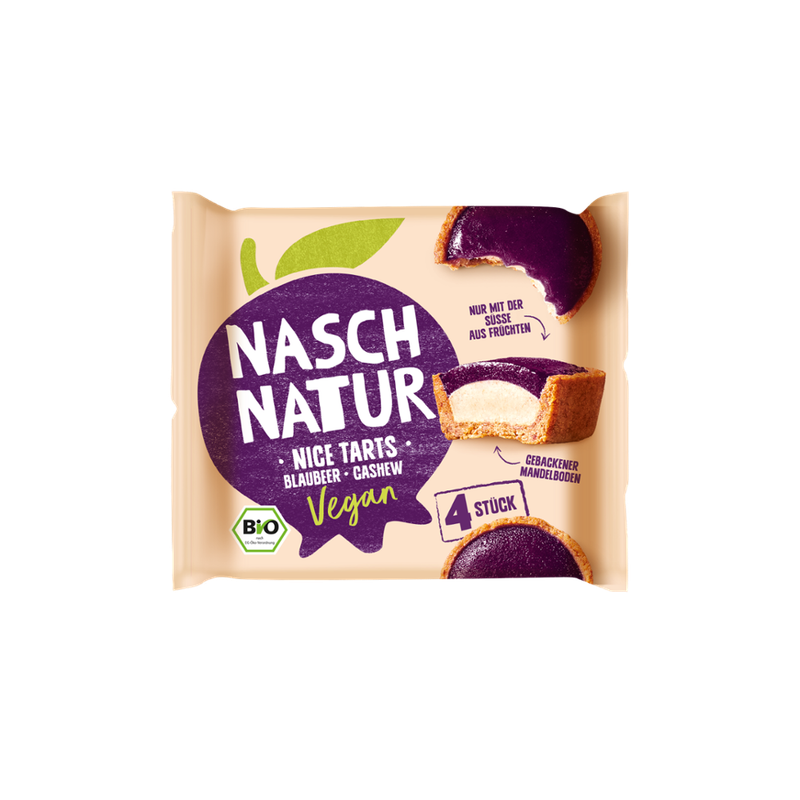 NaschNatur Blaubeer-Cashew NiceTarts von NaschNatur, bio - Produktbild