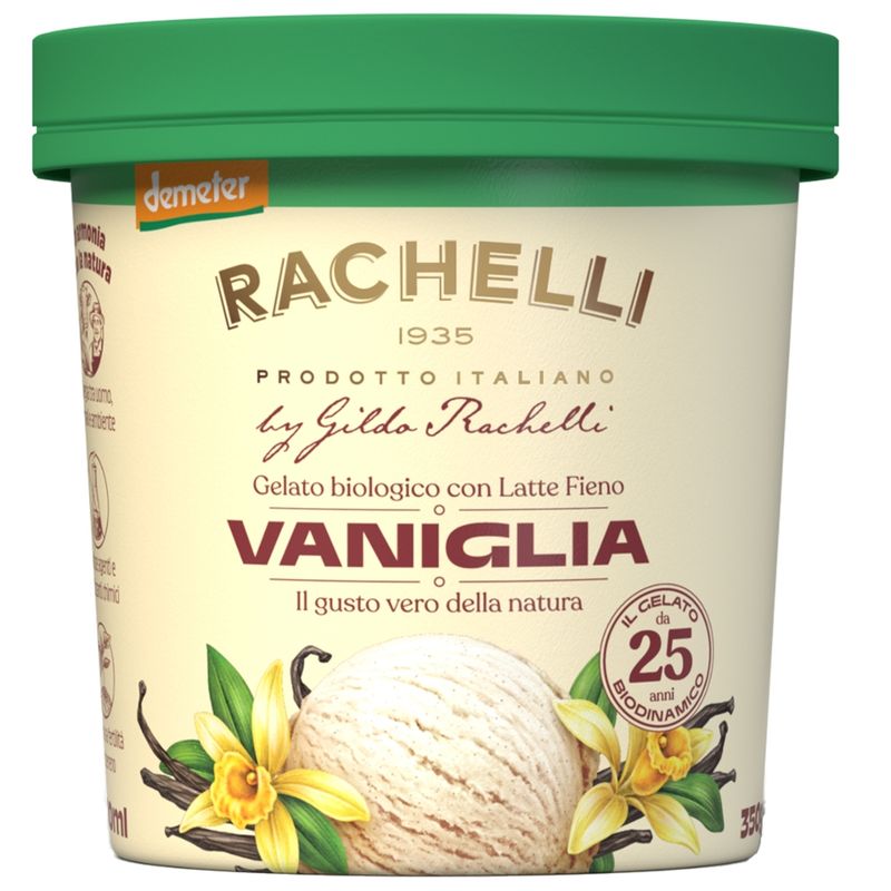Gildo Rachelli Créme glacée à la vanille lait de foin - Produktbild