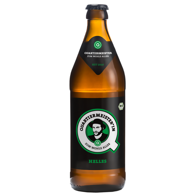 Quartiermeister*in - Zum Wohle Aller Quartiermeister SÜD - Bio-Helles 0,5l - Produktbild