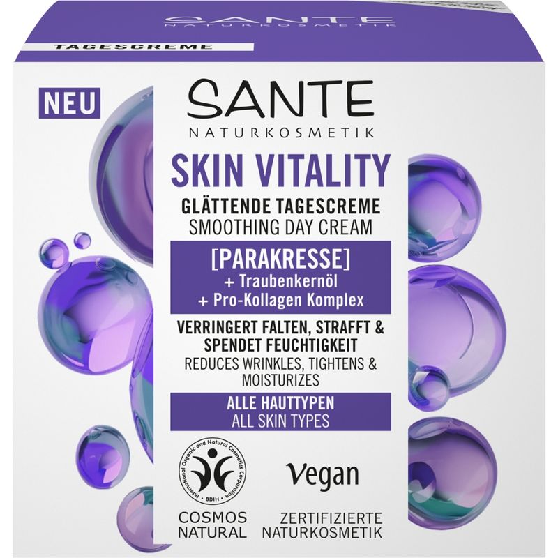 Sante SKIN VITALITY Glaettende Tagescreme - Produktbild