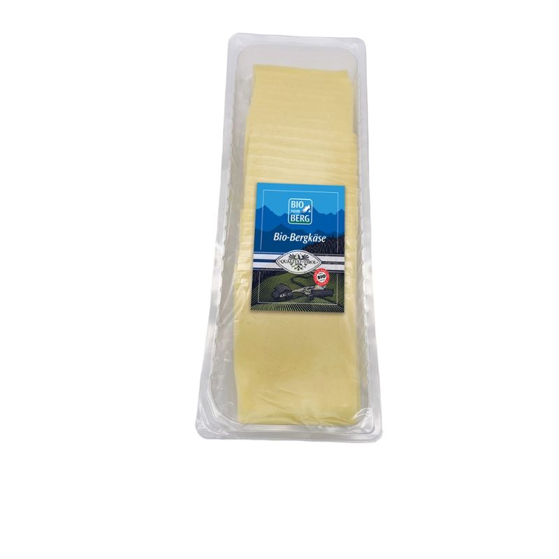 BIOvomBERG Tiroler Bio-Bergkäse, Scheiben 1 kg - Produktbild