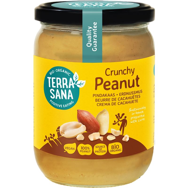 TerraSana Erdnussmus Crunchy - Produktbild