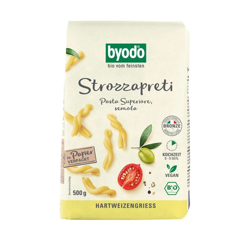 Byodo Byodo Strozzapreti, 500g - Produktbild