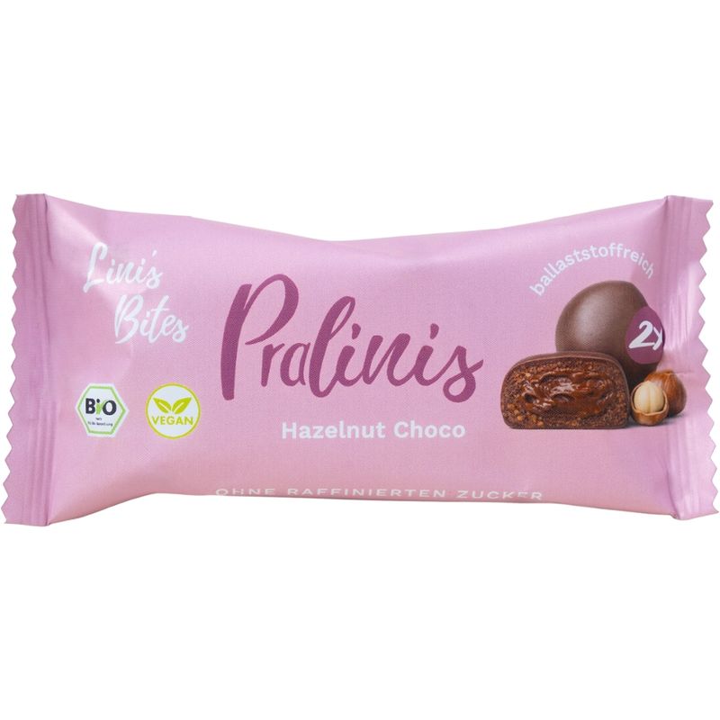 Lini's Bites Bio Hazelnut Choco Pralinis - Produktbild