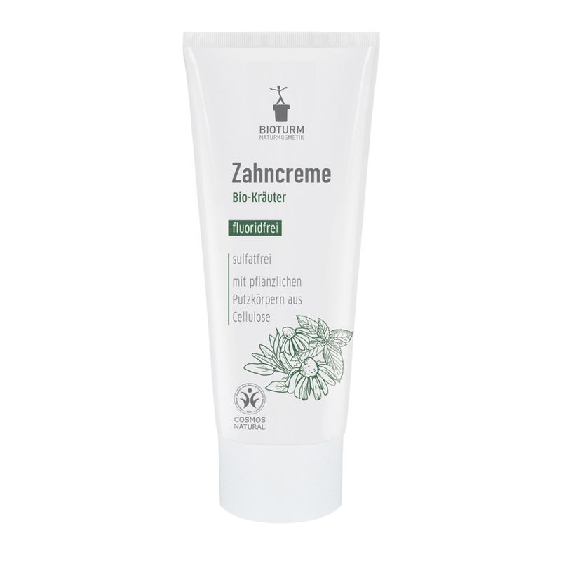 BIOTURM BIOTURM Zahncreme Bio-Kräuter ohne Fluorid - Produktbild