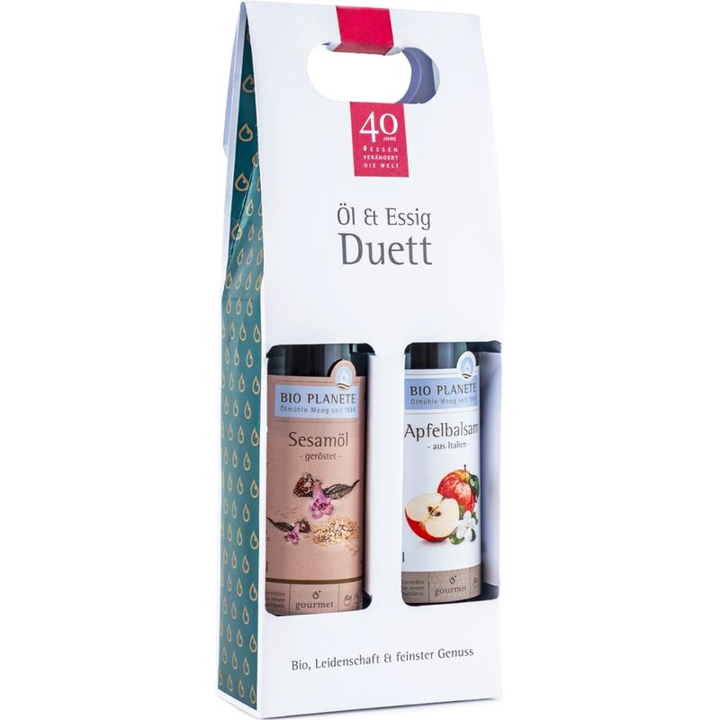 BIO PLANÈTE Geschenkbox "Öl & Essig Duett" 2024 - Produktbild
