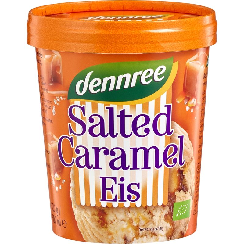 dennree Salted Caramel Eis - Produktbild