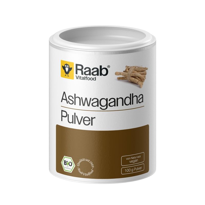 Raab Vitalfood Bio Ashwagandha Pulver - Produktbild