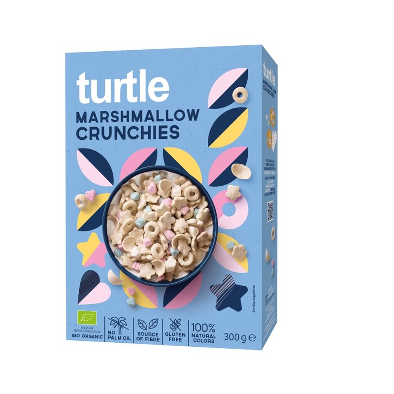 Turtle - Better Breakfast Marshmallow Crunchies Bio & Glutenfrei 300g - Produktbild