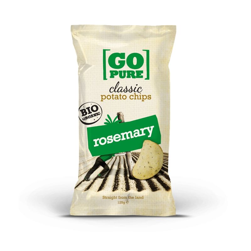 GoPure Classic potato chips rosemary - Produktbild