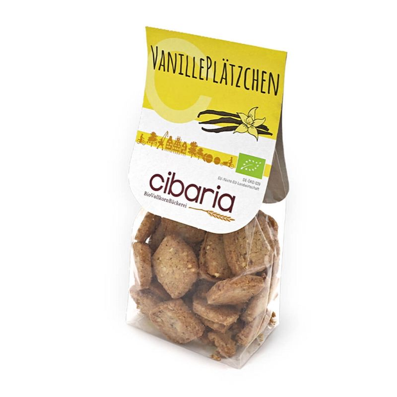 cibaria VanillePlätzchen 125g-Tüte - Produktbild