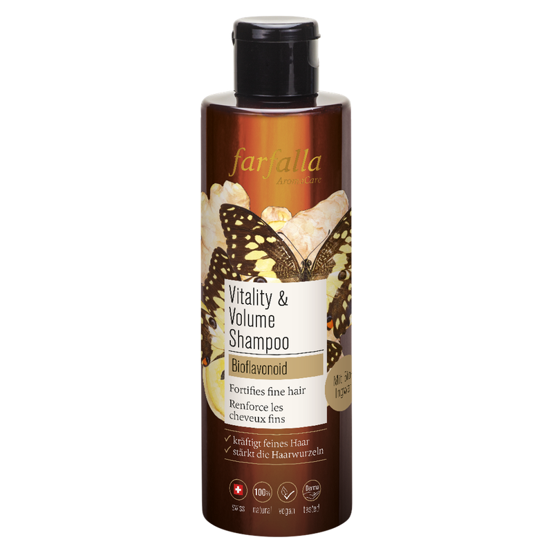 farfalla Vitality & Volume Shampoo Bioflavonoid, 200ml - Produktbild