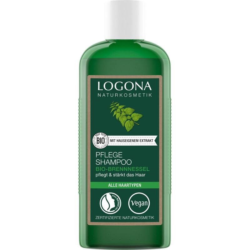Logona LOGONA PFLEGE SHAMPOO BIO-BRENNESSEL KLEINGRÖßE - Produktbild