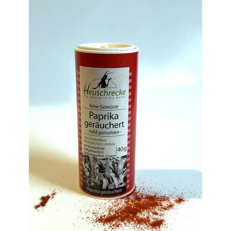 Heuschrecke Paprika geräuchert, mild, Ungarn, kbA - Produktbild