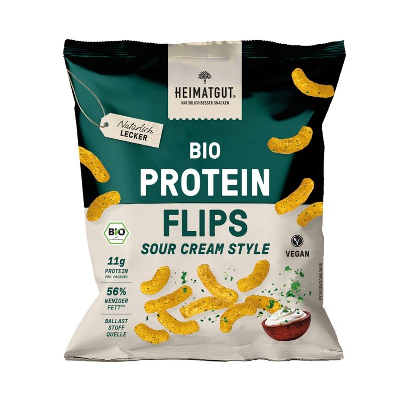 Heimatgut Bio Protein Flips Sour Cream Style - Produktbild