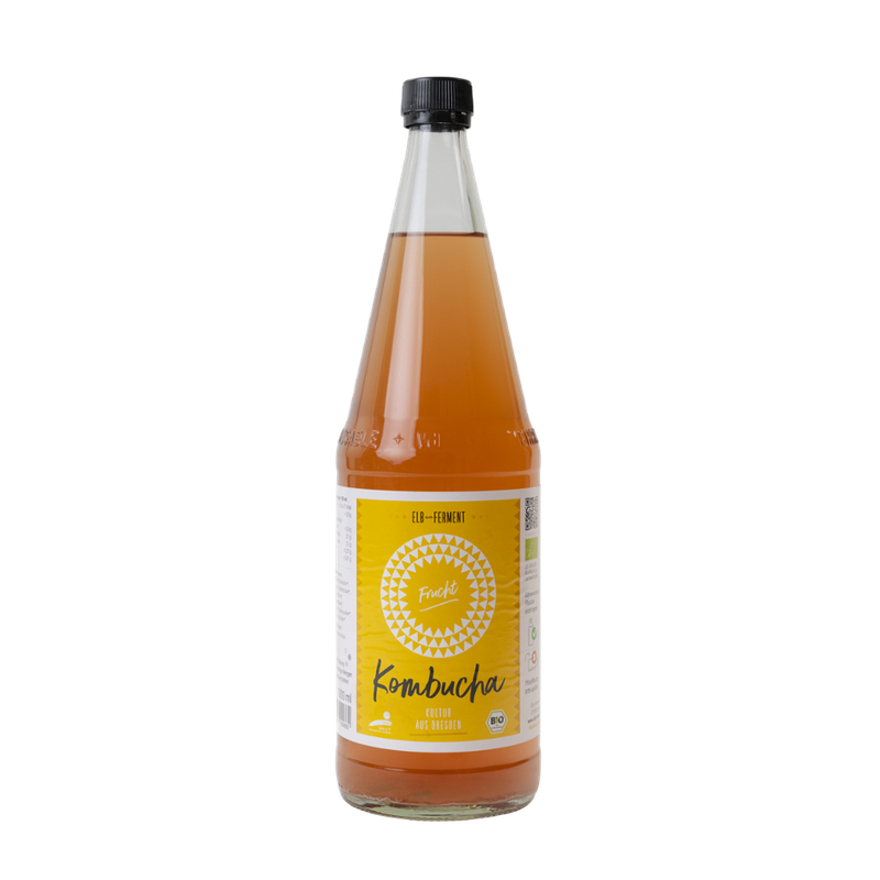 Elb-Ferment Elb-Ferment - Bio Kombucha Frucht 1,0L in Gäa-Qualität - Produktbild