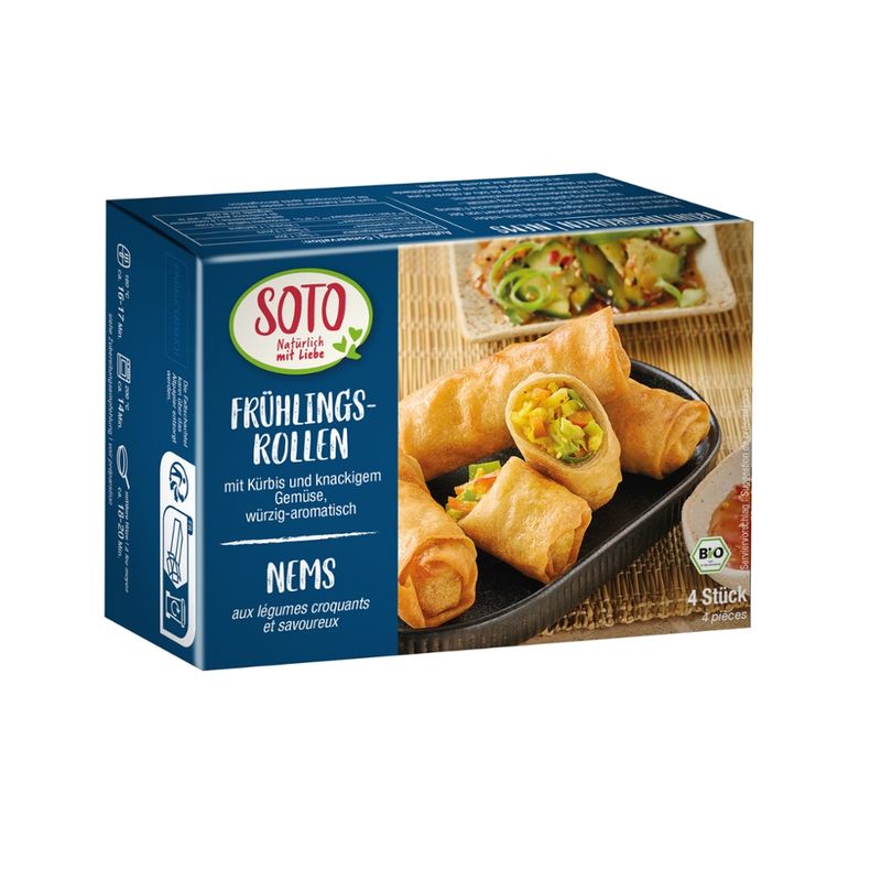 SOTO Bio Frühlingsrollen tiefgekühlt - Produktbild