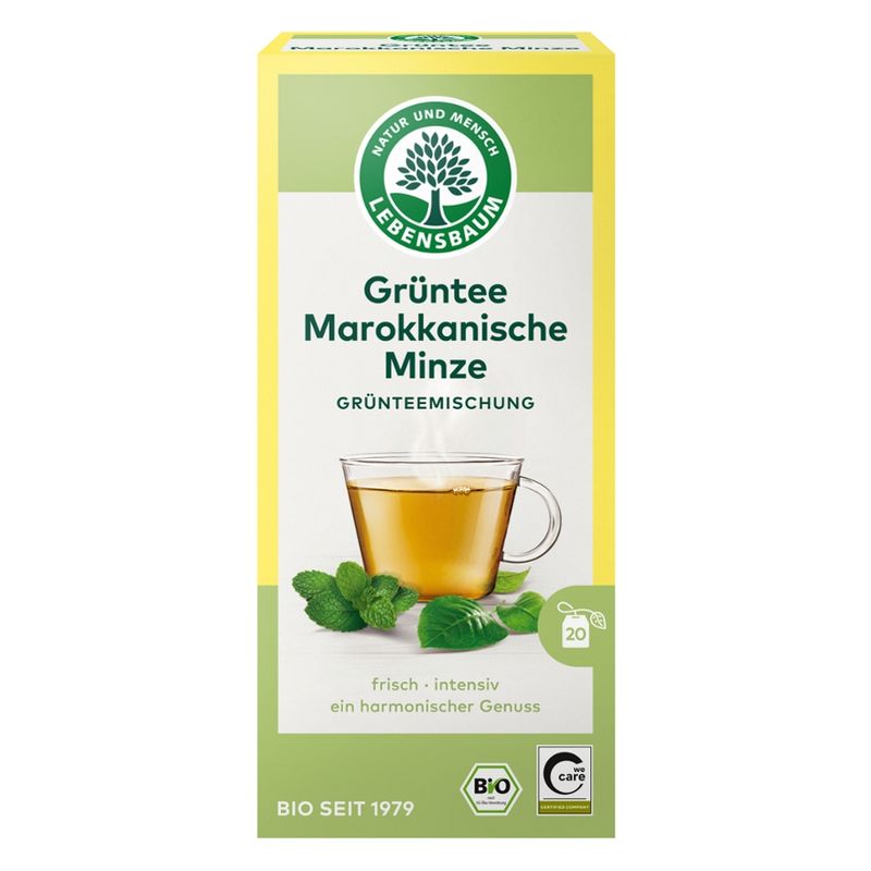 LEBENSBAUM Grünteee Marokkanische Minze - Produktbild