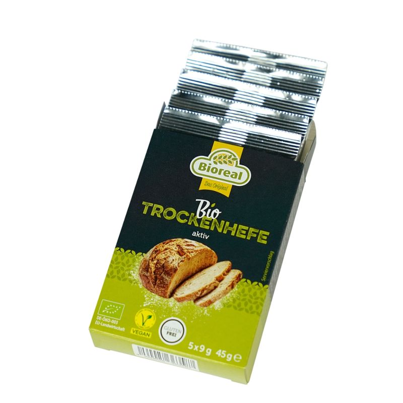 Bioreal Aktive Bio-Trockenhefe, granuliert (DE) - Produktbild