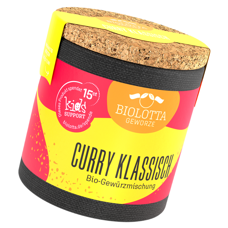 Biolotta Biolotta Korkdose Curry klassisch Bio-Gewürzmischung - Produktbild