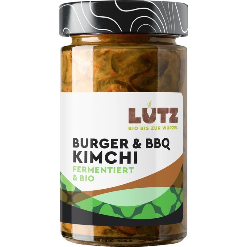 Lutz Ferment ; Burger & BBQ Kimchi 220g -bio - Produktbild