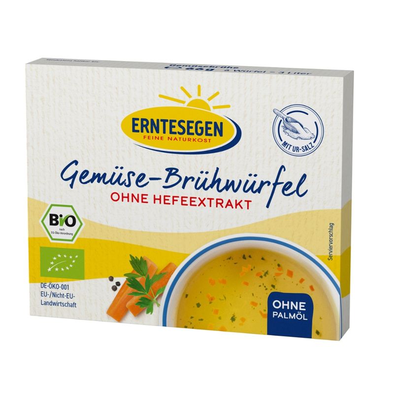 Erntesegen Gemüse-Brühwürfel hefefrei - Produktbild