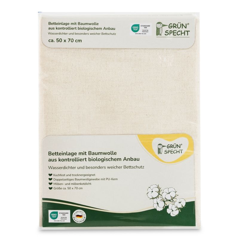 GRÜNSPECHT Naturprodukte Bio-Betteinlage 50x70 cm - Produktbild