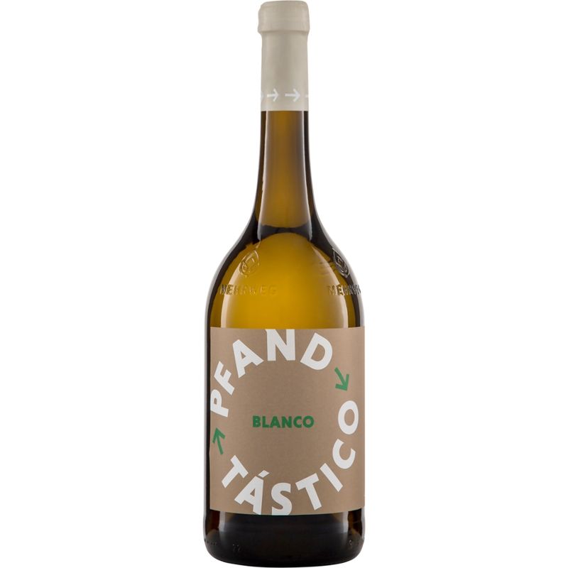 Riegel Eigenmarke PFANDtástico Blanco Spanien 0,75l Mehrweg - Produktbild