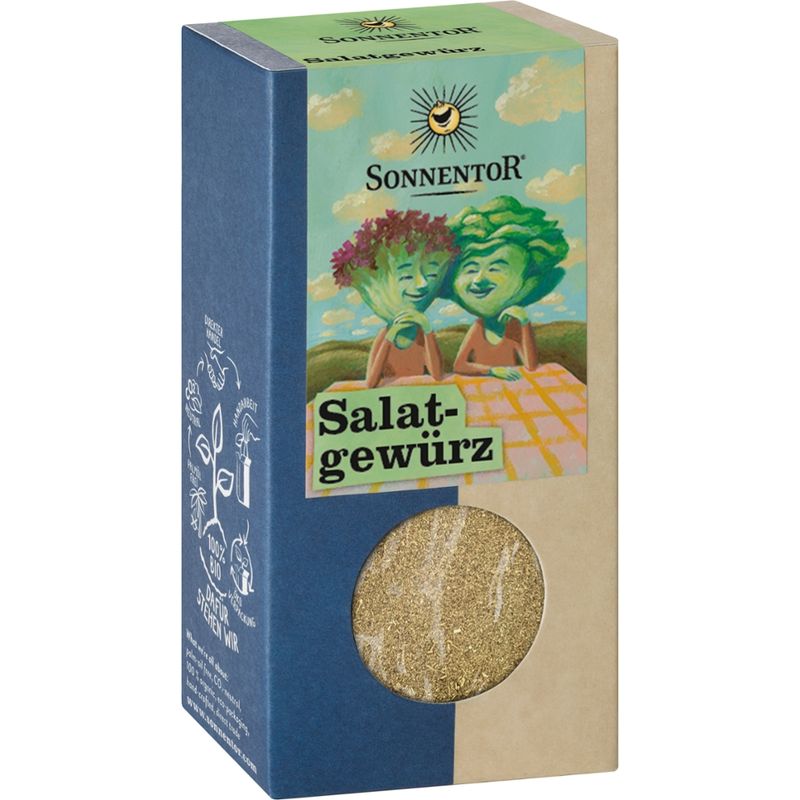 Sonnentor Salatgewürz gemahlen, Packung - Produktbild