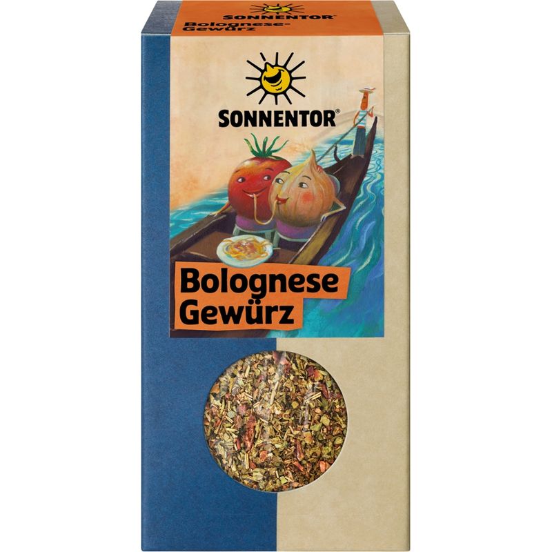 Sonnentor Bolognese-Gewürz, Packung - Produktbild