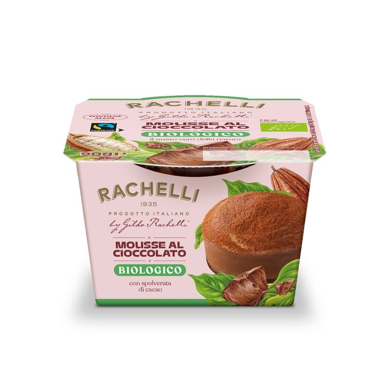 Gildo Rachelli Raffiniertes italienisches Schoko Mousse mit Kakao und Schoko-Sauce, aus Italien - Produktbild