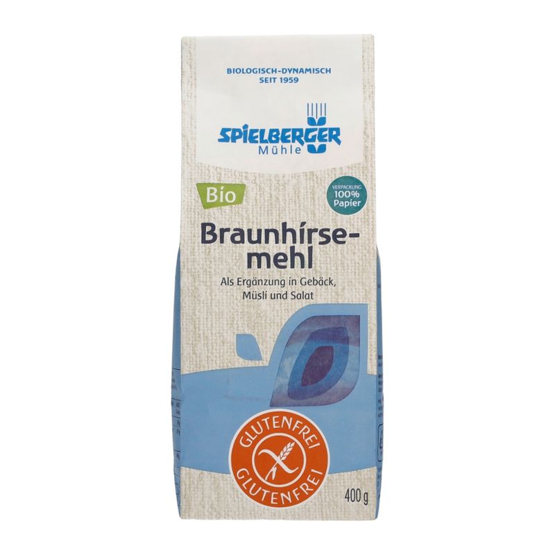 Spielberger Mühle Braunhirsemehl, glutenfrei, kbA - Produktbild
