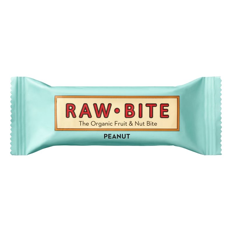 Raw Bite Raw Bite Peanut Riegel 50g - Produktbild