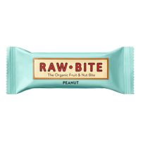 Raw Bite Peanut Riegel 50g - Produktbild