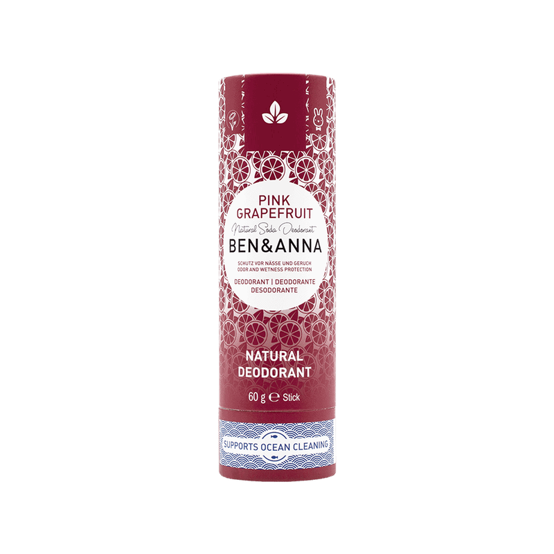 Ben&Anna Natural Care Ben&Anna Deodorant Papertube Pink Grapefruit - Produktbild