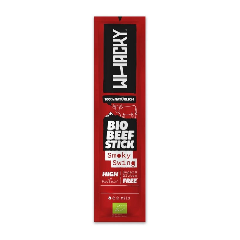 Whacky Bio Beef Stick Smoky Swing 32g - Produktbild