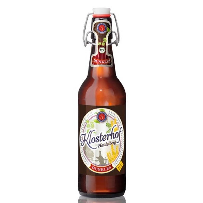 Brauerei zum Klosterhof Klosterhof Dunkles naturtrüb 0,5 l Flasche 4,9 % Vol - Produktbild