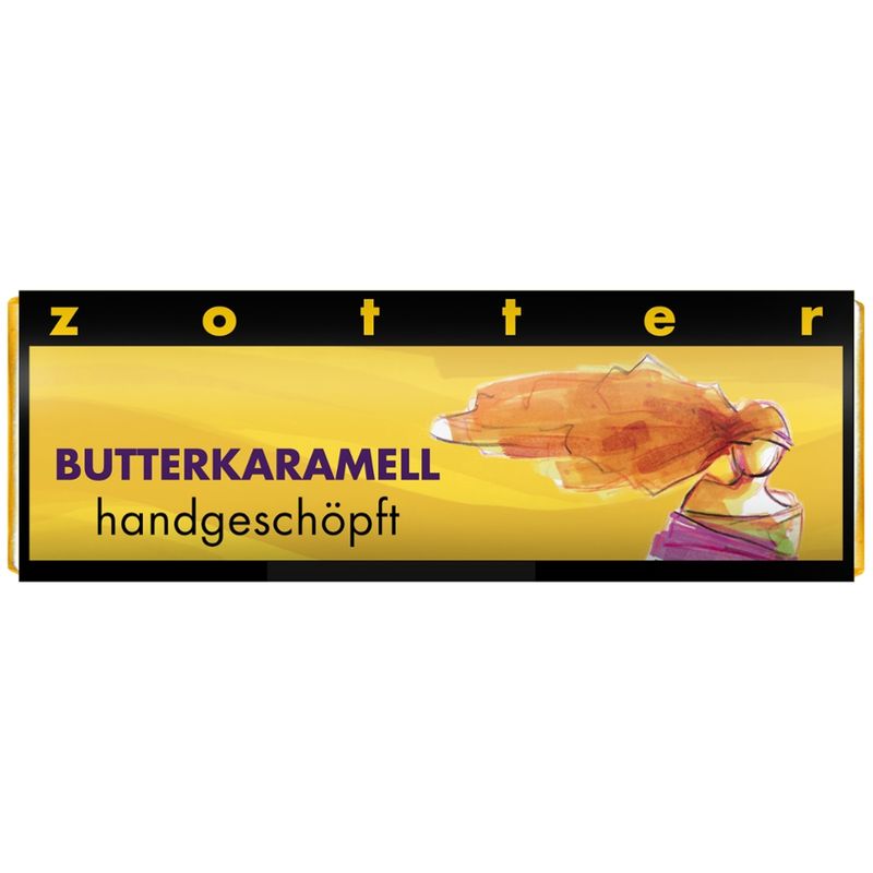 Zotter Schokolade Schoko-Mini ButterKaramell - Produktbild