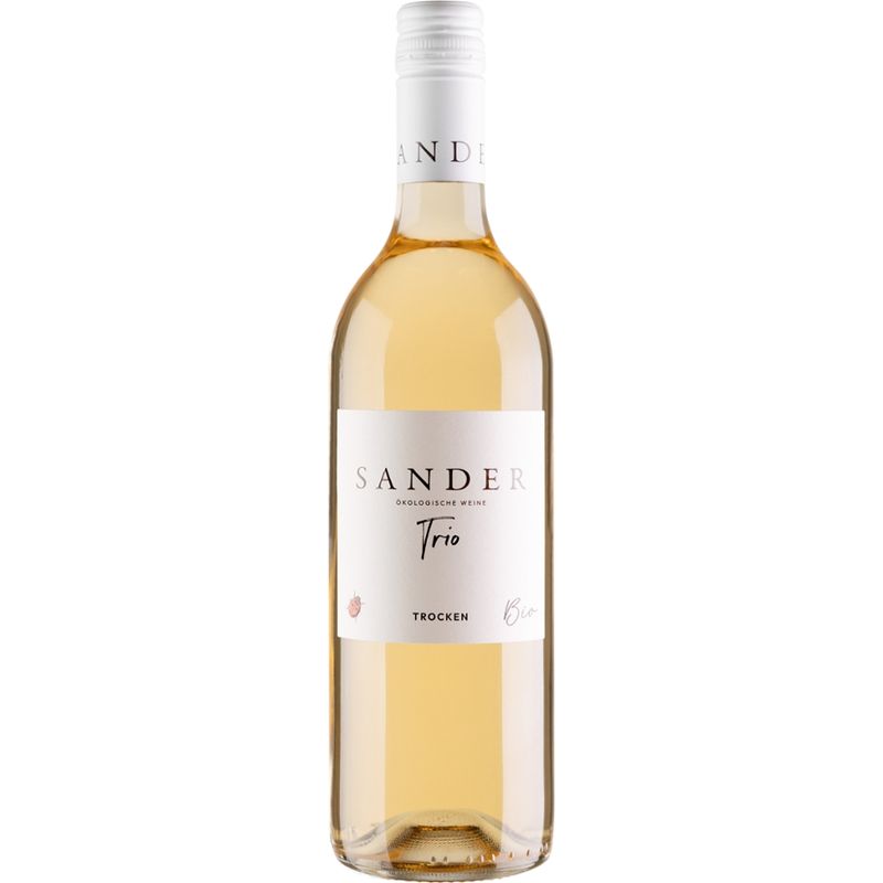Sander – ökologische Weine Trio trocken Traditionscuvée - Produktbild