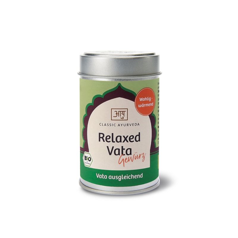 Classic Ayurveda Relaxed Vata Gewürz, bio, 50 g - Produktbild