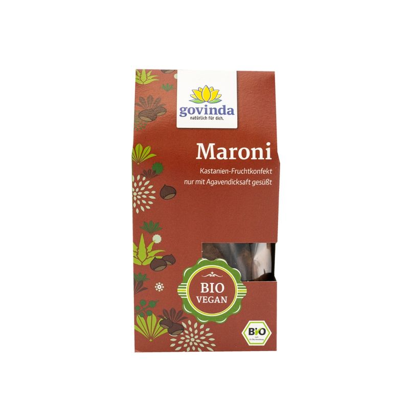Govinda Maroni Kastanien-Fruchtkonfekt - Produktbild
