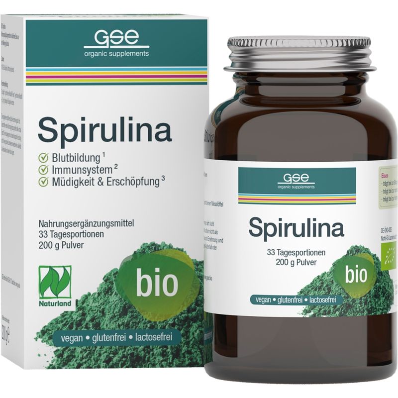 GSE  Spirulina (Bio), Pulver - Produktbild