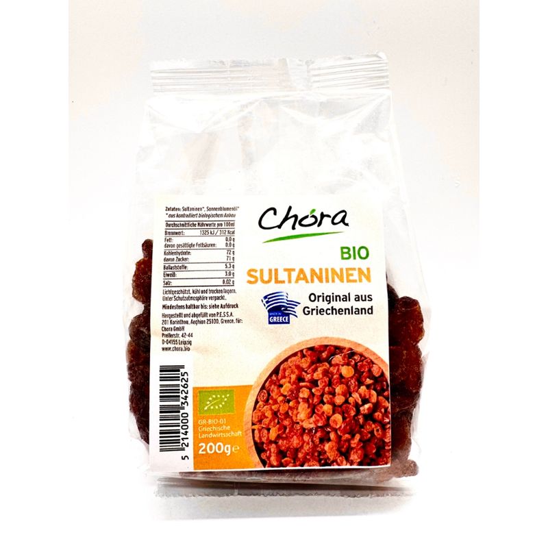 Chora Sultaninen, getrocknet - Produktbild