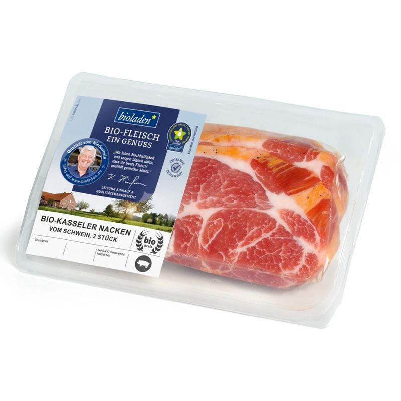 bioladen Kasseler, Nacken vom Schwein, geräuchert - Produktbild